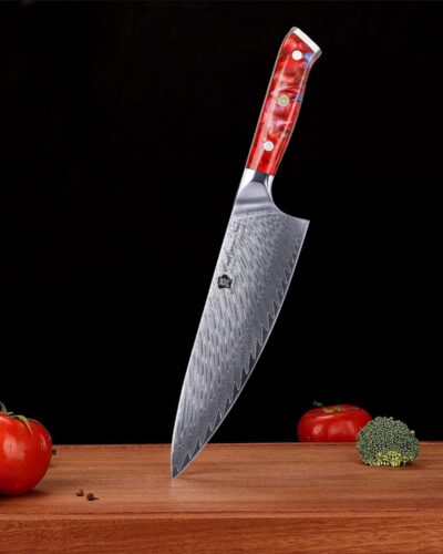 WILDMOK-VG10-DAMASCUS-STEEL-KITCHEN-CHEF-KNIFE-WITH-RED-RESIN-HANDLE-2