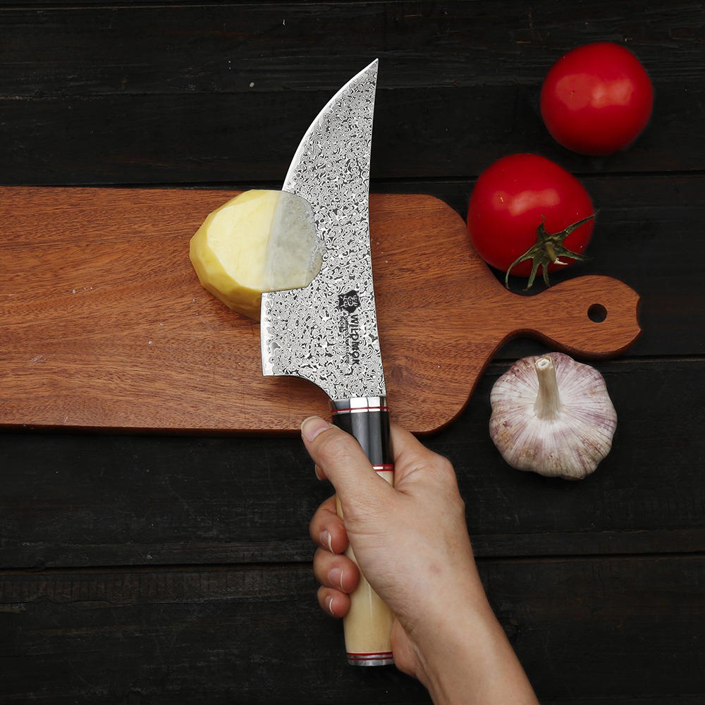WILDMOK-6.4-INCH-DAMASCUS-BUTCHER-KNIFE-VIKING-KNIFE-WITH-CAMEL-BONE-HANDLE