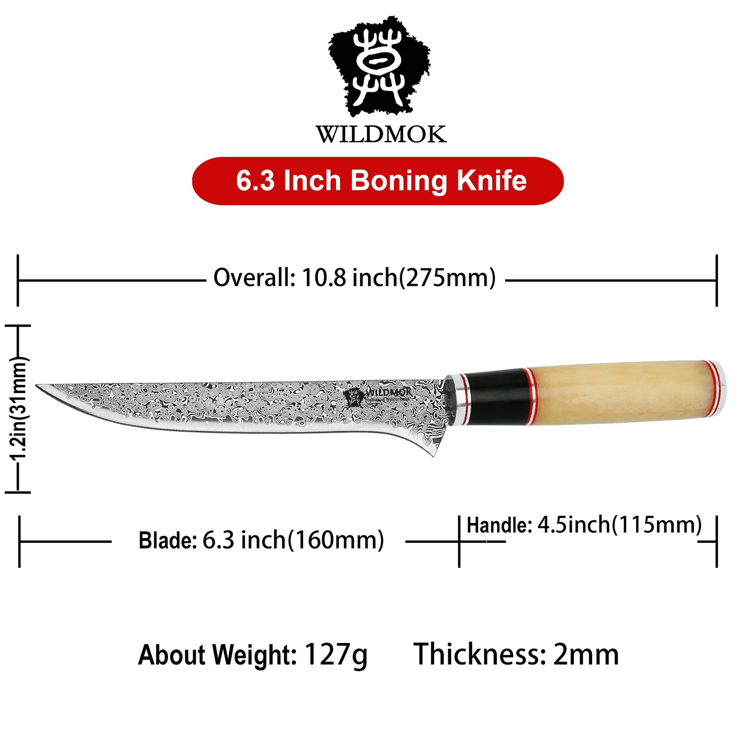 WILDMOK-DAMASCUS-BONING-KNIFE-6-INCH-FISH-FILLETING-KNIFE-WITH-CAMEL-BONE-HANDLE