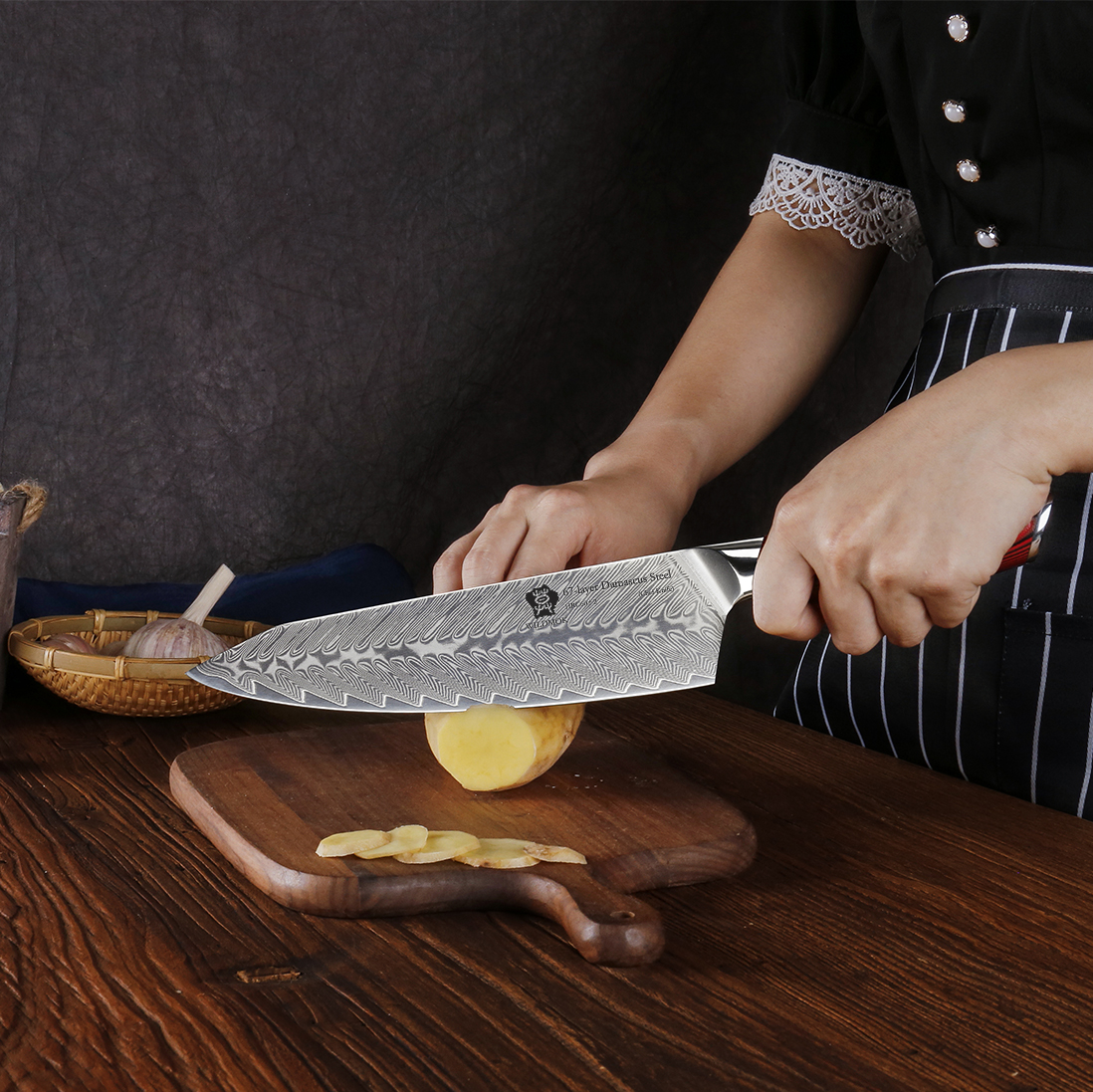 WILDMOK-DAMASCUS-STEEL-KNIFE-BLOCK-SET-7-PCS-KITCHEN-PRO-KITCHEN-KNIFE-SET-WITH-G10-HANDLE