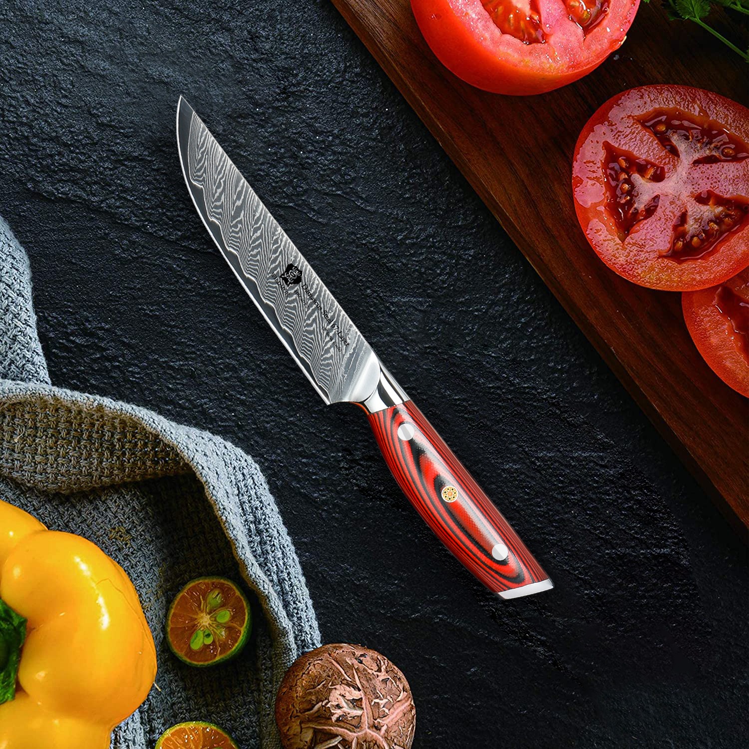 WILDMOK-4PCS-DAMASCUS-STEAK-KNIFE-SET-WITH-FULL-TANG-G10-HANDLE
