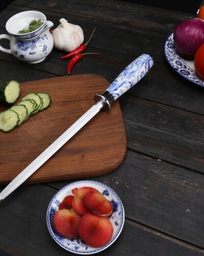 WILDMOK-ERGONOMIC-BLUE-AND-WHITE-PORCELAIN-PATTERN-KNIFE-SHARPENER-ROD