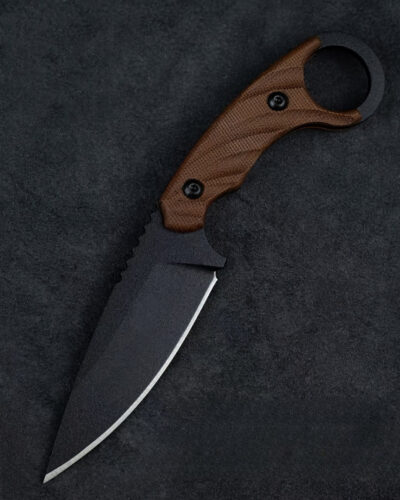 KA-BAR BK2 Tactical Survival Knife, Fixed Blade Outdoor Camping Knife with Kydex Sheath